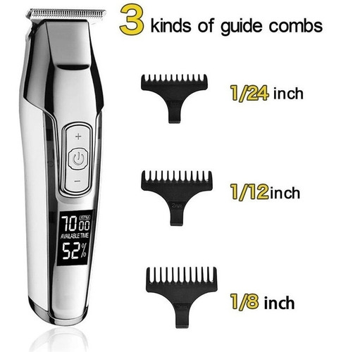 Recortadora De Cabello Recargable Profesional Kemei Km-5027