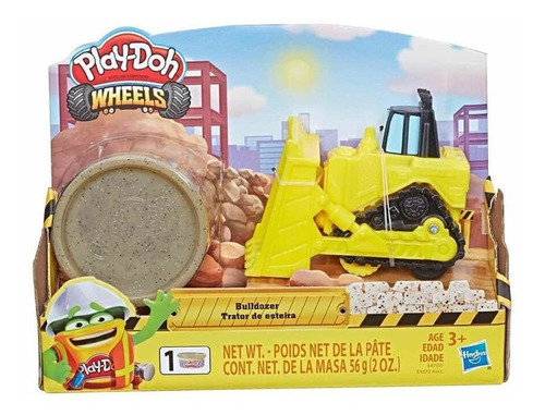 Play Doh - Wheels - Tractor De Arena - Hasbro 56grs