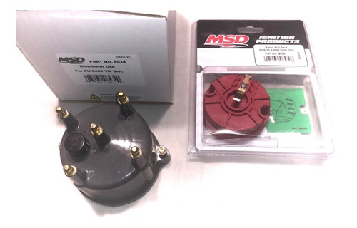 Kit De Tapa Y Rotor Msd Pro Billet Vw Vocho 8434 Y 8470