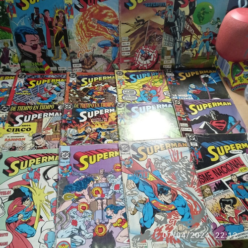 Superman. ( Años 90'. Colección 34 Ejemplares) Editorial Vid (Usado)