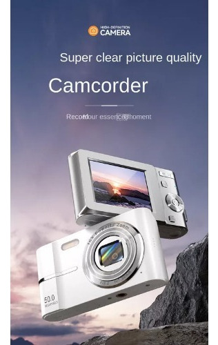Para Para Câmera Digital Retrô 4k - 50mp 16x Zoom Lcd De.q1