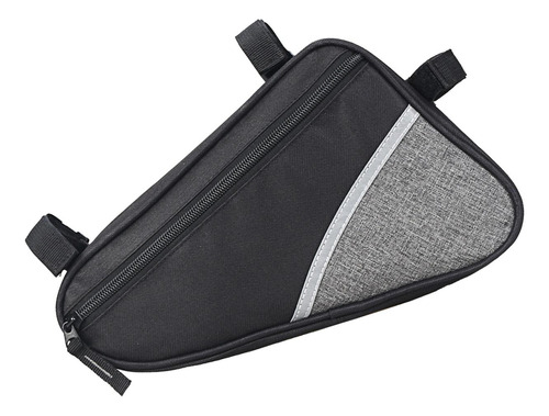 Bolsa Para Cuadro De Bicicleta, Bolsa Para Tubo, Gris