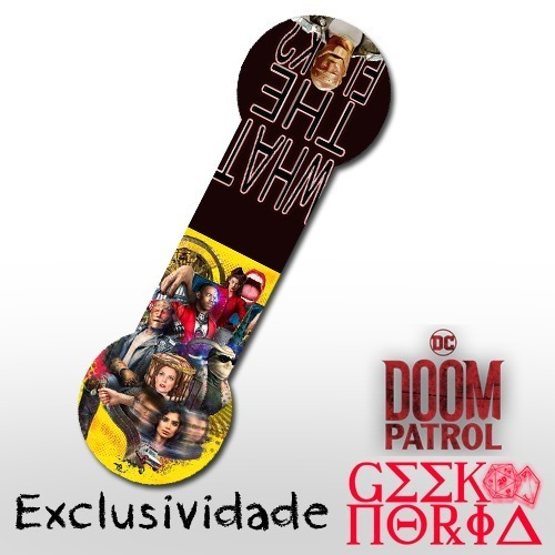 Marcador Magnético Personalizado Séries - Doom Patrol