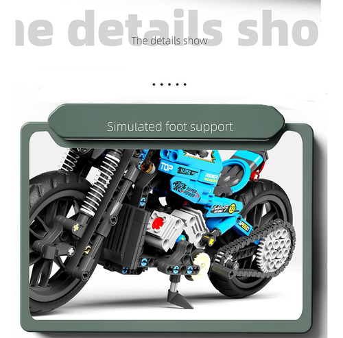 Caerokeerl Juegos De Construcción De Juguetes Para Motocicle
