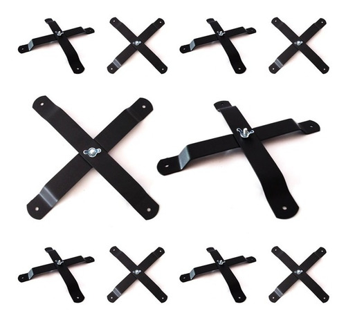 Kit 50 Unidades - Suporte P/ Refletores Pe De Galinha 28cm