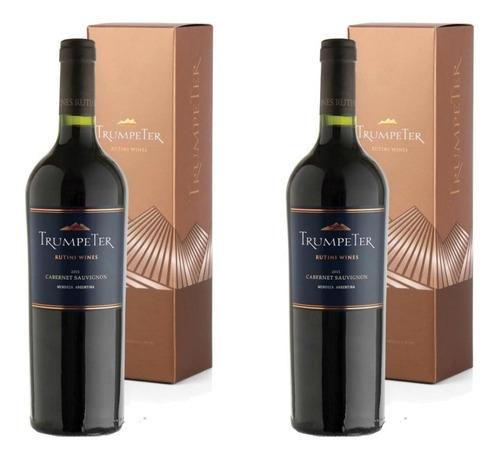 Vino Estuche Trumpeter Cabernet Sauvignon X750 X2 Unidades