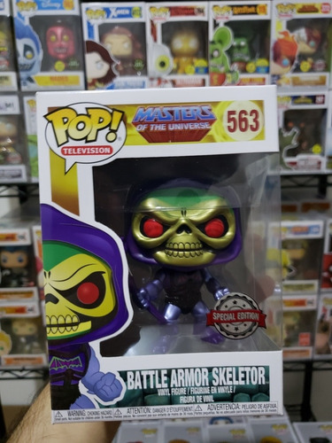 Funko Pop Battle Armor Skeletor Masters Of The Universe