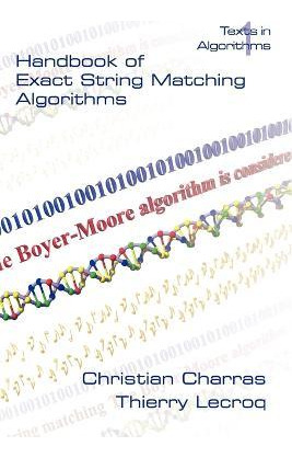 Libro Handbook Of Exact String Matching Algorithms - Chri...