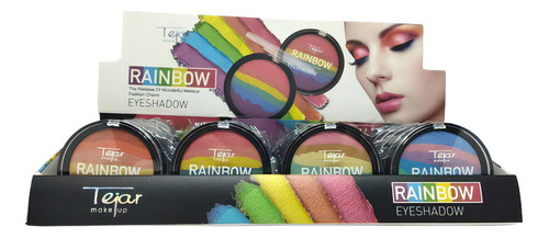 Tejar Eye Shadow Rainbow Eyes Paleta De 6 Colores Color De La Sombra Surtidos