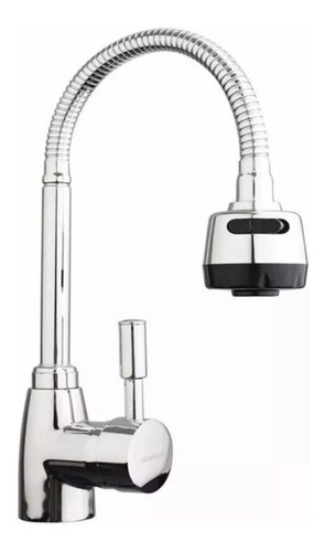 Canilla Monocomando Cocina Flexible 360º Pico Ducha