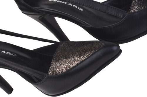 Imagen 4 de 5 de Zapatos Stilettos De Mujer De Cuero - Livia - Ferraro