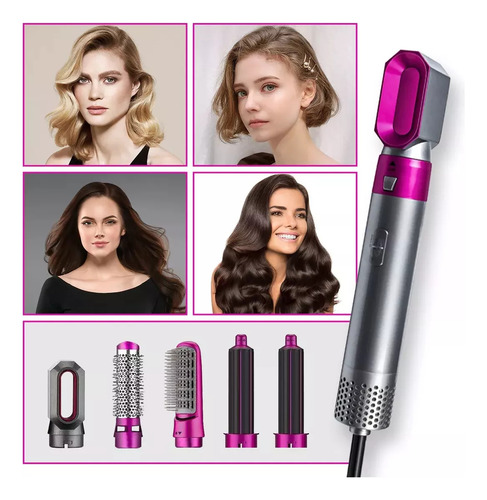 5 En 1 Rizadora Ourlife Cabello Secadora Mujer Peinado