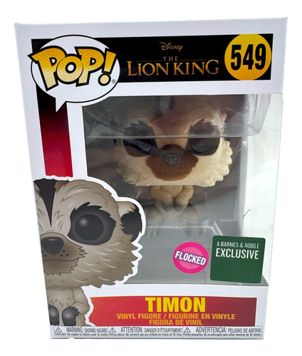 The Lion King Timon Flocked #549 Funko