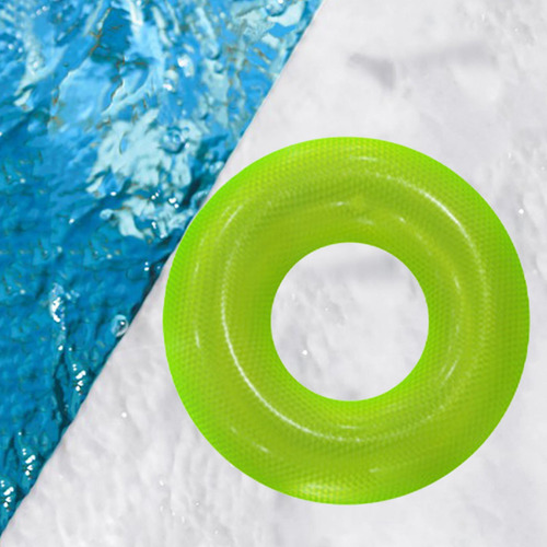 Anillo De Tubo De Piscina Flotador Inflable De Piscina Verde