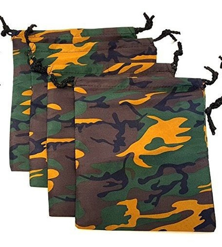Imagen 2 de 5 de Pack De 24 Bolsos De Camuflaje Dondor Camuflaje