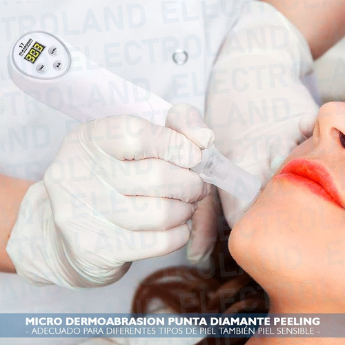 Microdermoabrasion Punta Diamante Peeling Puntos Negros Rec