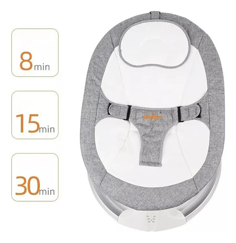 Silla Mecedora Eléctrica Inteligente Para Bebés Multifunción Con Sonido Eshopangie