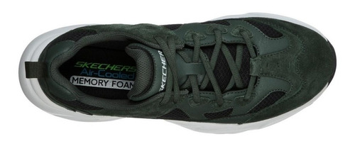 Tenis Skechers Hombre Memory Foam 51937olbk