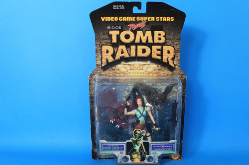 Lara Croft Tomb Raider Video Game Super Stars Toybiz (Usado)