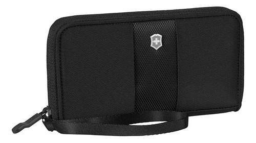 Billetera Para Smartphone Color Negro, Victorinox Color Negro Diseño de la tela Liso