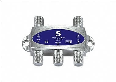 Decodificador Satelital Diseqc Switch 4x1 - Supermax