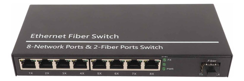 Convertidor Multimedia De Fibra Sfp Ethernet 1 Puerto Óptico