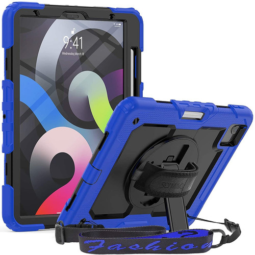 Funda Para iPad Air 5ta Gen 10.9 Modelos A2589 A2591 (azul)