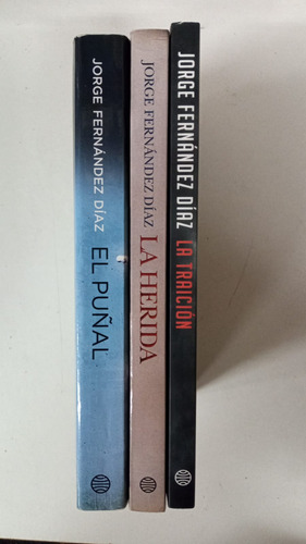 El Puñal + La Herida + La Traicion - Jorge Fernandez Diaz (Usado)