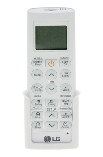 Akb76038401 - Controle Remoto (quente/frio) LG Cor Branco