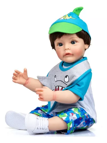 BEBÊ REBORN PEDRINHO MEGA REALISTA TODO EM SILICONE PROMOÇÃO