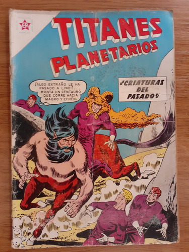 Cómic Titanes Planetarios Número 116 Er Novaro 1961