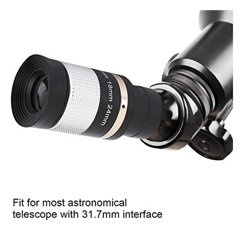 1.25in 8-24mm Zoom Ocular Lente Óptica Multicapa Para Telesc