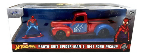 Jada 1:32 1941 Ford Pickup / Spiderman Proto Suit Camioneta 