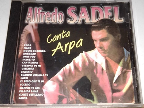Alfredo Sadel. Canta Arpa. Cd Original Usado. Qqa.