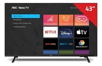 Comprar Smart Tv Led 43'' Aoc 43s5135\u002F77g Fhd Roku Wifi Hdmi Cts
