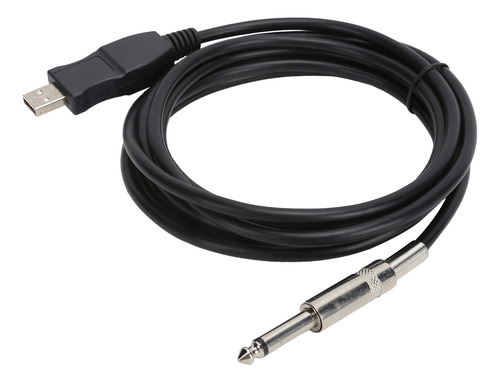 Cable De Guitarra Usb De 3 Metros Compatible Con El Ordenado