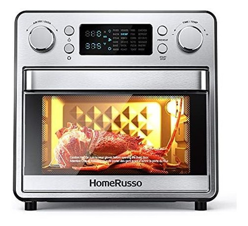 Homerusso 24-in-1 Air Fryer Oven, Convection Toaster Oven Wi