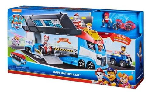 Paw Patrol Patroller Camion Gigante Vehiculos Educando