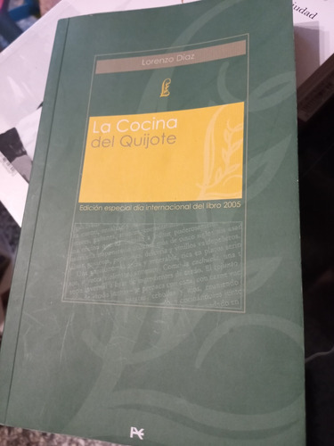 La Cocina Del Quijote Lorenzo Díaz Ed Alianza 