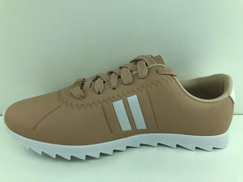 Tênis Feminino Moleca Tratorado 5632.100 Nude Liquida