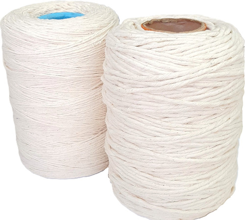 Hilaza Para Macramé De Algodón, Hasta 4mm 1kg 200mts.