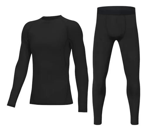 Conjunto Deportivo Compresión Niños Leggings Camiseta Deport