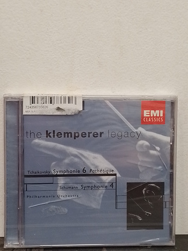 The Klemperer Legacy Sinfonías Tchaikovsky Y Schumann Cd Nue