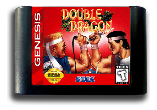 Cartucho De Megadrive Novo Double Dragon