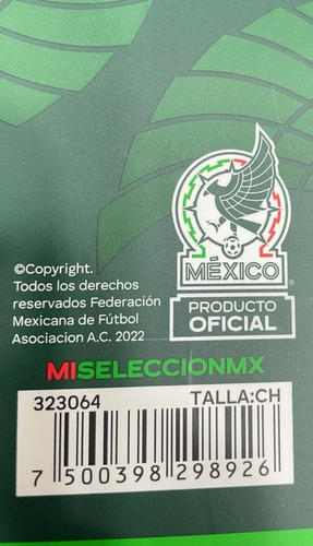 Imagen 7 de 7 de Chamarra Hombre Deportiva Seleccion Mexicana 100% Original
