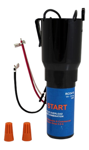 Star Kit De Arranque 1/4 Hp A 1/3 Hp 115v / 60 Hz Rco41 _