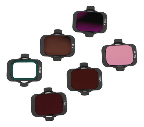Juego De Filtros Drone Nd Mcuv Nd8 Nd16 Nd32 Nd64 Nd128 Mult