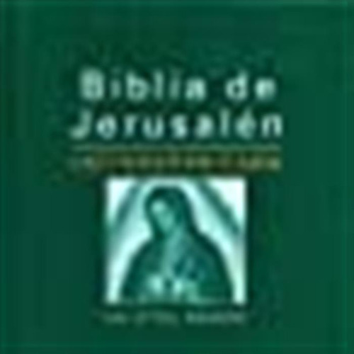 Biblia De Jerusalen Latinoamericana En Letra Grande