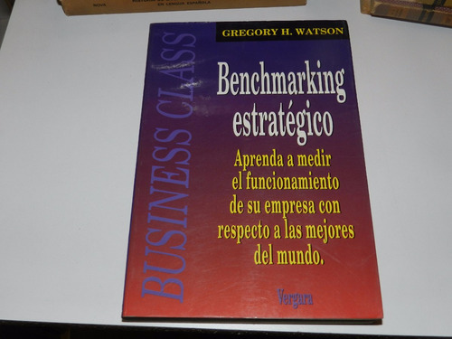 Benchmarking Estrategico - Gregory Watson