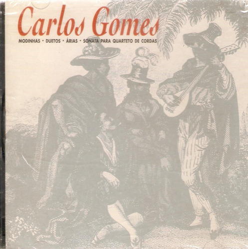 Cd Carlos Gomes - Sonata Para Quarteto De Cordas